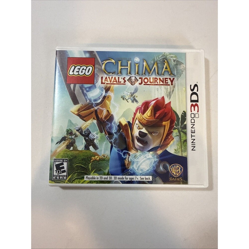 LEGO Legends of Chima: Lavals Journey - Nintendo 3DS Case And Booklet Only